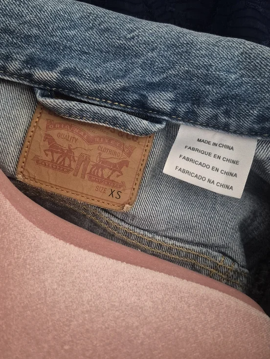 Levi's Orange Tab Vintage Denim Jacket Women's XS - Picture 10 of 11